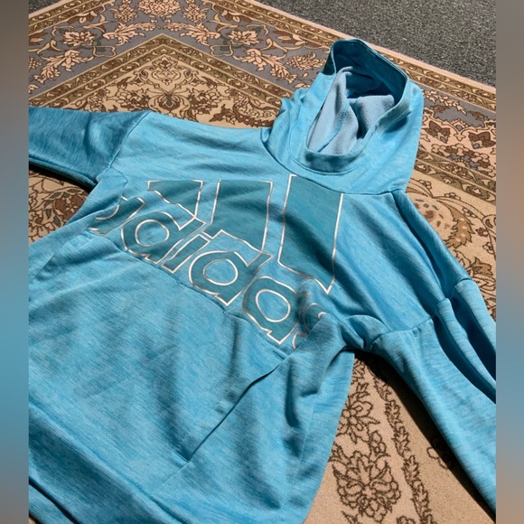 (Girls 10) blue hoodie - Picture 3 of 6